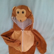 Strój małpka 122  128 małpa  na 4 - 5 - 6 lat bal kostium