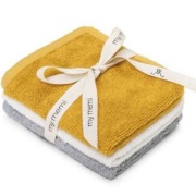 My Memi 3-pak ręczniczków bambusowych do twarzy