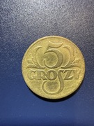 5 groszy 1923 | piękny stan!
