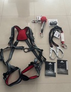 Zestaw do pracy na wysokości CRESTO – NOWY | Szelki + lonże + absorber