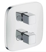 Hansgrohe PuraVida bateria prysznicowa podtynkowa termostatyczna chrom