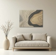 Nowoczesny obraz 3D do domu, w stylu boho