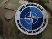 Naszywka NATO mission Iraq rzep velcro