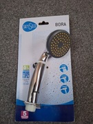 Nowa słuchawka prysznicowa Sensea BORA – 3 funkcje, chrom, Ø11 cm