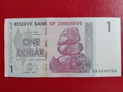 Zimbabwe 1 Dolar 2007r. P-65 UNC