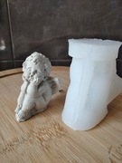 FOREMKA SILIKONOWA do odlewów, aniołek 3D,figurka