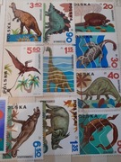 Znaczki pocztowe dinozaury