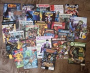 Zestaw komiksów FREE FCBD Marvel DC katalogi plakaty mix