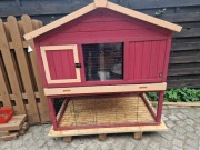 Klatka, Kojec, Domek dla króliczków- sprzedam