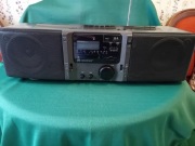Radio dwukastowy magnetofon plus CD