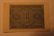 Banknot 1 złoty z 1941 roku
