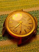 Bardzo dokladny (4sek/dobę) Zegarek Vostok  POZLACANY AU10 ZSRR idzie.   