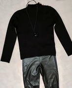 Sweter zapinany na ramieniu Solar r. S