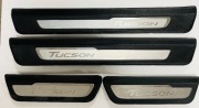TUCSON III LISTWY NAKŁADKI PROGOWE KOMPLET 15-20r. ORYGINAŁ EUROPA