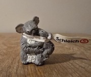 Schleich koala z młodym figurka kolekcjonerska model wycofany z 2012 r.