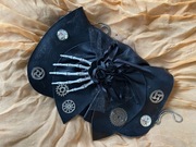 Ręka kościotrupa torebka mała skóra steampunk