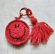 Uśmiech, chwost, breloczek, brelok, rękodzieło