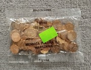 1 grosz 2007 rok MW woreczek menniczy 