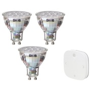 IKEA TRADFRI Zestaw Pilot plus 3 Zarowki LED GU10 345 lm 2700 K