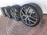 Koła 20" borbet by + opony Firestone 225/35/20 i 255/30/20 2025r jak nowe 