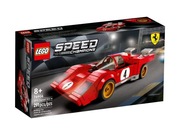 LEGO 76906 Speed Champions 1970 Ferrari 512 M Klocki Samochód Wyścigowy
