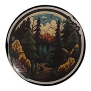 Przepiękny magnes na lodówkę krajobraz