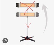 STOJAK DO GRZEJNIKA Arebos AR-HE-HS 2500 W