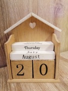 KALENDARZ 2026 NA CAŁE ŻYCIE zawsze aktualny ekologiczny naturalne drewno