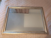 Lustro prostokątne, rama złoto dekupaż, 67x91 cm, stan BDB!