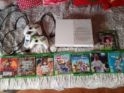 Konsola Xbox One S (1 TB) + 2 pady + 8 gier 