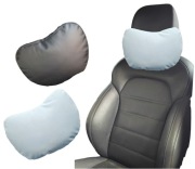 Poduszka na Zagłówek Szyję Skóra Nappa do Samochodu Auta Tesla Mercedes