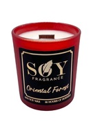 Świeca sojowa- Oriental Forest / Drewniany knot