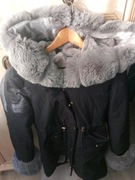 Kurtka zimowa damska ocieplana 