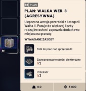 PLAN WALKA WER.3 (AGRESYWNA) BLUEPRINT ARC RAIDERS PC/PS/XBOX