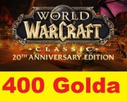 WOW THUNDERSTRIKE GOLD 400 GOLDA ZŁOTA ZŁOTO FRESH WORLD OF WARCRAFT