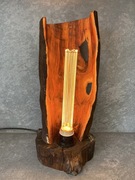 Lampa drewniana loft