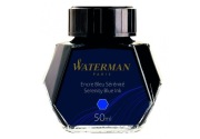 Atrament Waterman niebieski słoiczek 50ml tusz niebieski