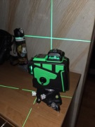 POZIOMICA LASEROWA SAMOPOZIOMUJĄCA LASER KRZYŻOWY 4D 360 STOPNI ZIELONY