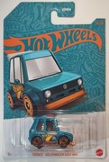 HOT WHEELS TOONED VOLKSWAGEN GOLF MK1 [PEARL AND CHROME]