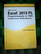 Książka Excel 2013PL Programowanie w VBA. John Walkenbach