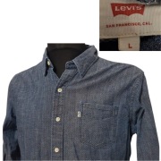 *MĘSKA KOSZULA LEVI'S DŁUGI RĘKAW ROZMIAR L MATERIAŁ 100% BAWEŁNA