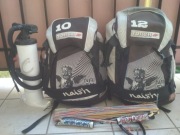 Kite Naish Torch 10 i 12 + bar + pompka