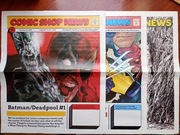 COMIC SHOP NEWS CSN numery # 1940 , 1960 i 1991 Deadpool Batman Wolverine 