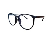 Okulary blokujące szkodliwe światło Niebieskie Damskie czarne oprawki 