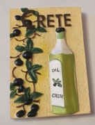 Magnes na lodówkę ceramiczny Grecja Kreta Crete Chania Heraklion (42) 
