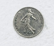 Moneta 1 FRANC FRANK FRANCJA 1977