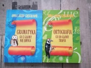 4 sztuk  książek  ortografia terminy literackie