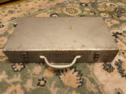 Skrzynka, kufer, walizka metalowa 