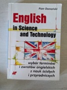 English in science and technology  Piotr Domański 
