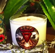 Świeca sojowa, ręcznie robiona, Slowiańska, Weles